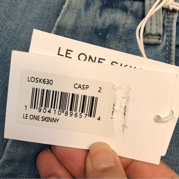 NWT FRAME Denim Le One Skinny Jeans - Picture 5 of 14